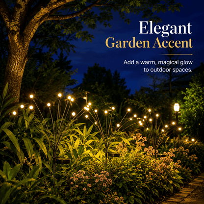 🔥Last Day 49% OFF- Solar Powered Firefly Garden Light