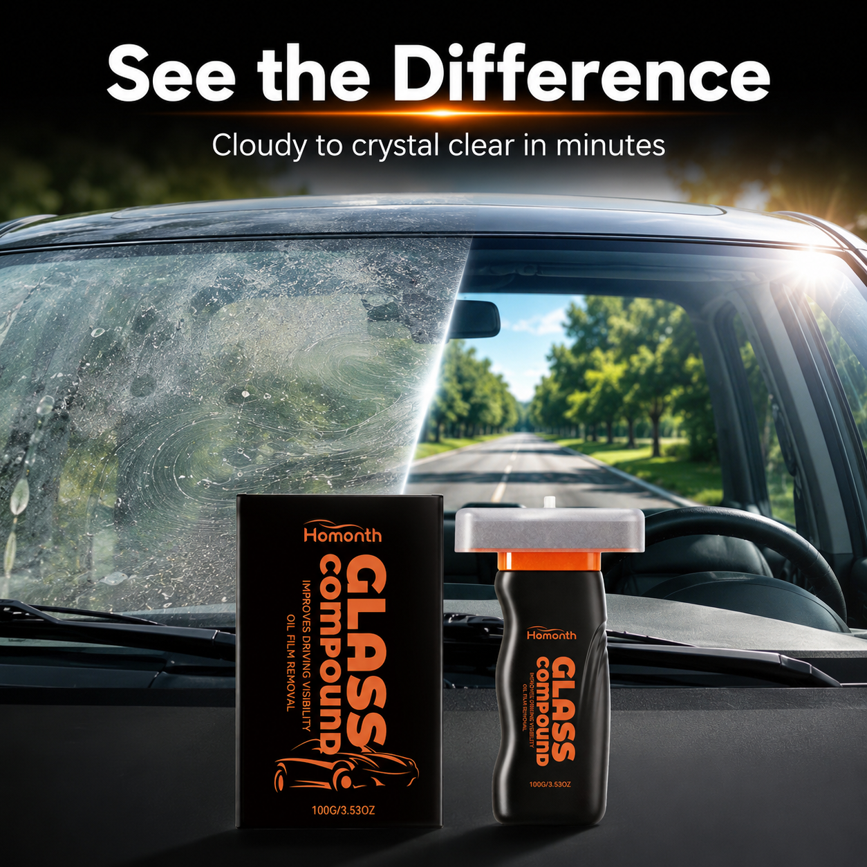 🚗 Clear View Windshield Cleaner