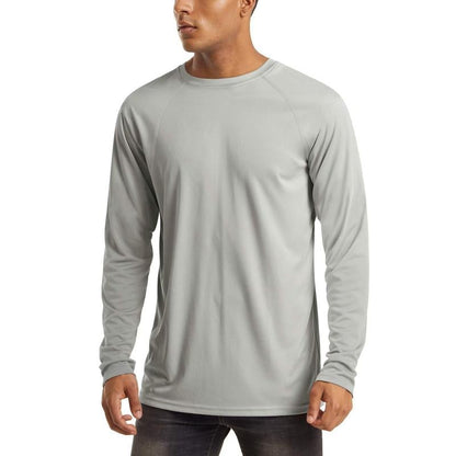 Men’s UPF 50+ Lightweight Quick-Dry Long Sleeve Sun Protection Shirt