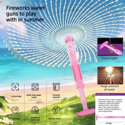 ✨2026 Summer💦High Pressure Fireworks Water Gun
