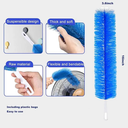 Premium Flexible Fan Cleaning Brush – The Ultimate Bendable Duster