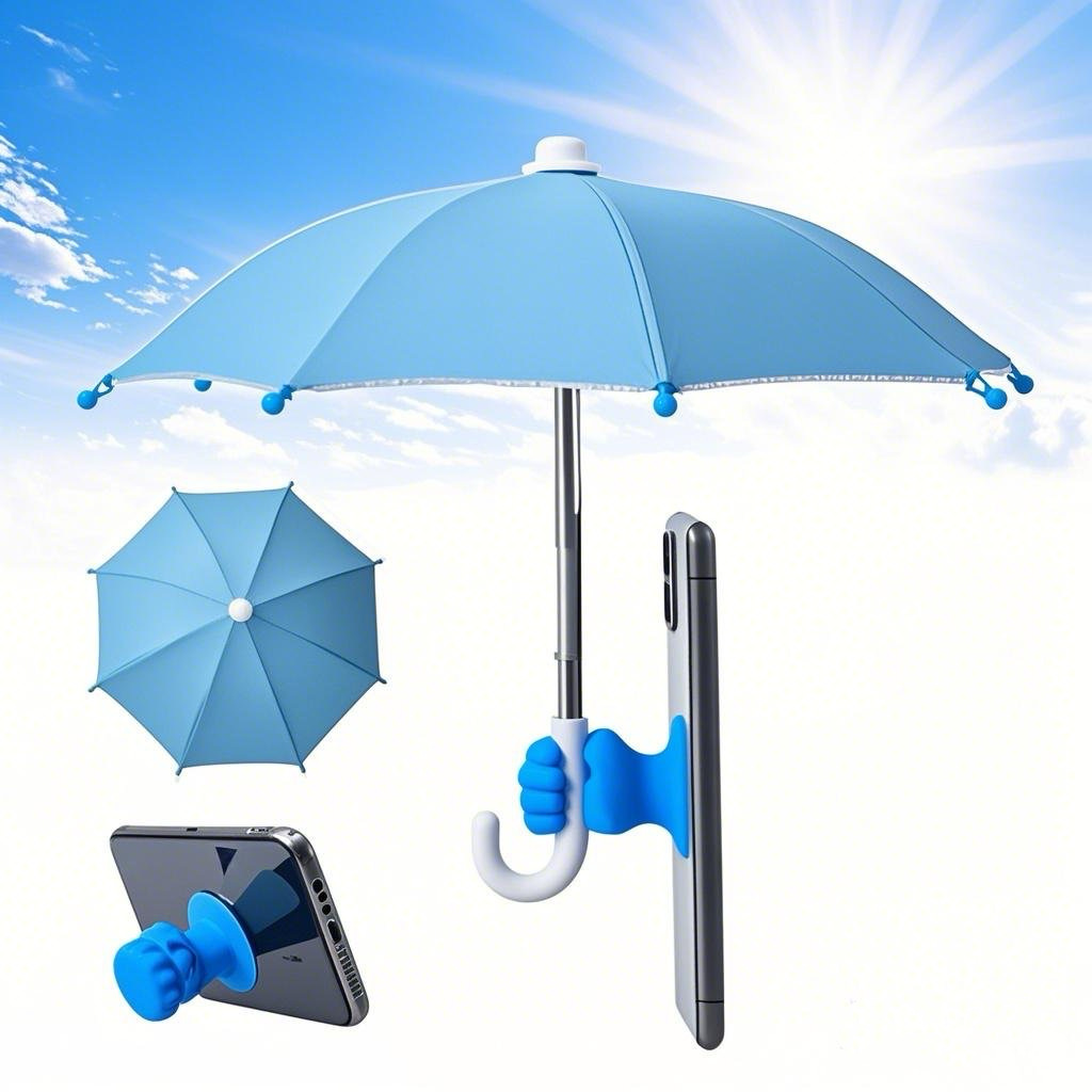 Phone Shield Umbrella-Sun-Kissed. Screen Clear.