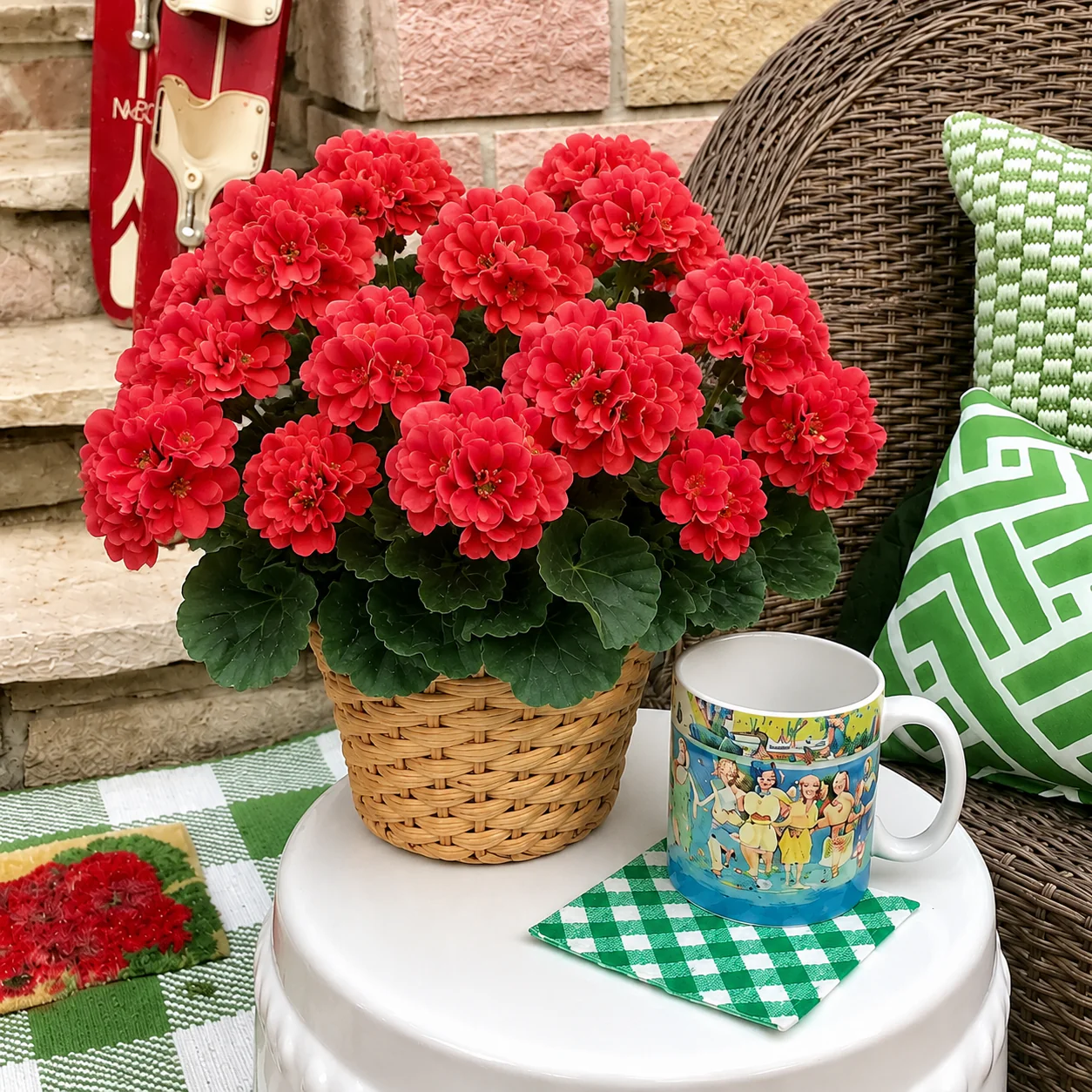🎁 Mother’s Day 49% OFF - Artificial Geranium Flowers For Outdoors