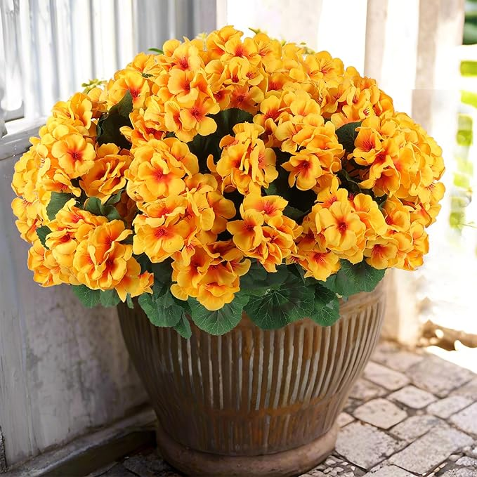 🎁 Mother’s Day 49% OFF - Artificial Geranium Flowers For Outdoors