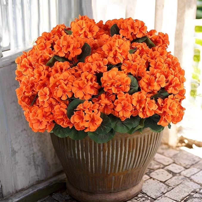 🎁 Mother’s Day 49% OFF - Artificial Geranium Flowers For Outdoors