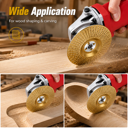 Stop Sanding by Hand – Professional Wood Grinding Wheel