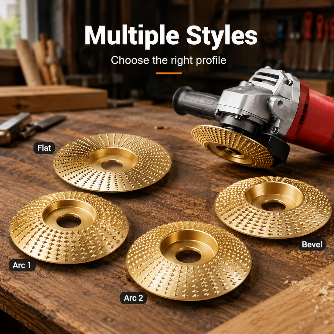 Stop Sanding by Hand – Professional Wood Grinding Wheel