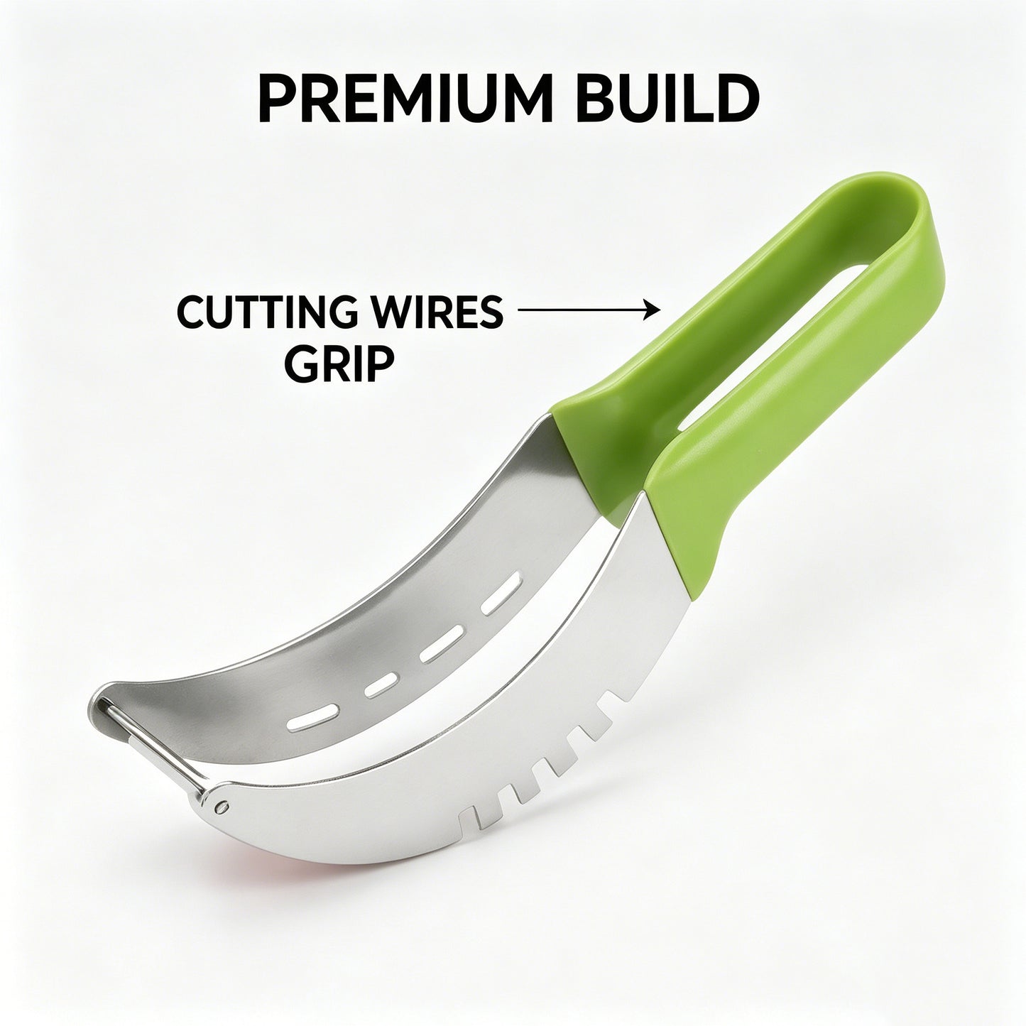 2-in-1 Stainless Steel Watermelon Slicer & Server