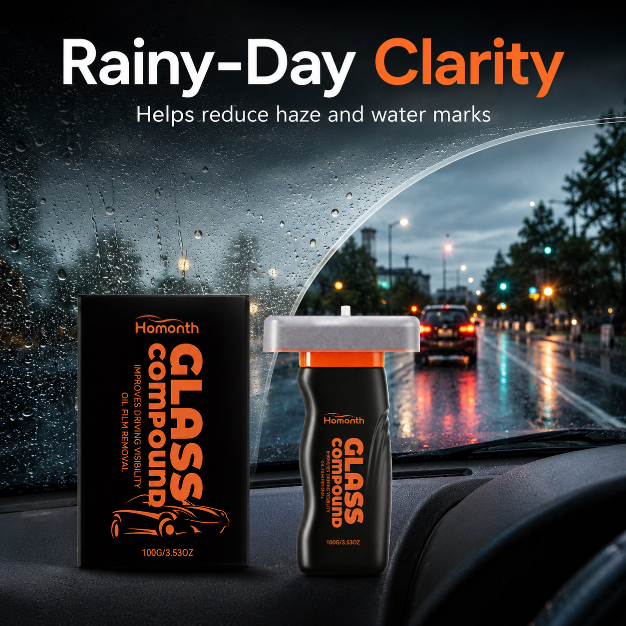 🚗 Clear View Windshield Cleaner
