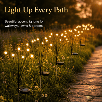 🔥Last Day 49% OFF- Solar Powered Firefly Garden Light
