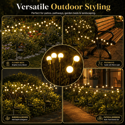 🔥Last Day 49% OFF- Solar Powered Firefly Garden Light