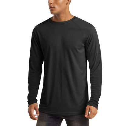 Men’s UPF 50+ Lightweight Quick-Dry Long Sleeve Sun Protection Shirt