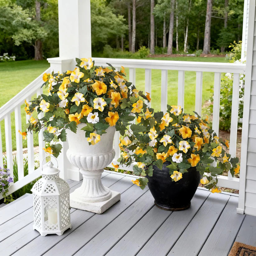 🔥Hot Sale 49% OFF🔥 Spring Faux Petunias – UV Resistant, No Fade, Long-Lasting
