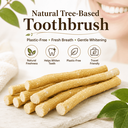🌿🪥Natural Toothbrush Sticks – Middle Eastern Ancient Oral Care（Indvidually Wrapped）