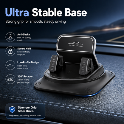 🔥LAST DAY 55% OFF 🔥 360° Stable Car Phone Mount for Dashboard & Windshield