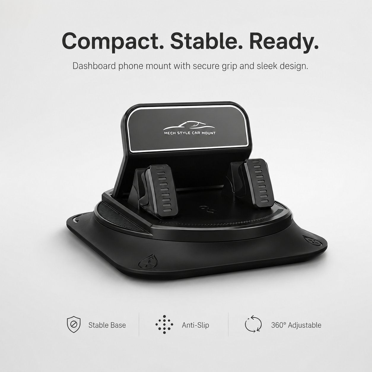 🔥LAST DAY 55% OFF 🔥 360° Stable Car Phone Mount for Dashboard & Windshield