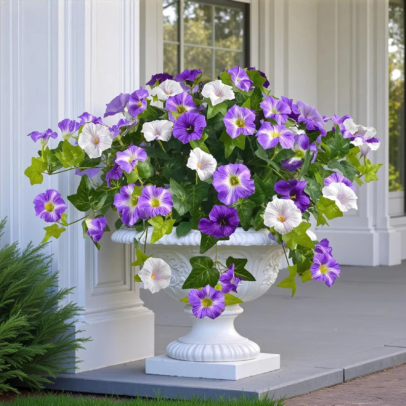 🔥Hot Sale 49% OFF🔥 Spring Faux Petunias – UV Resistant, No Fade, Long-Lasting