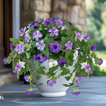🔥Hot Sale 49% OFF🔥 Spring Faux Petunias – UV Resistant, No Fade, Long-Lasting