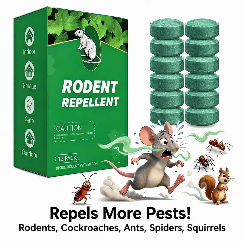 🐀🚫12 - Pack Popular Natural Rodent Repellent Balls