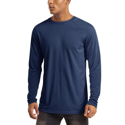 Men’s UPF 50+ Lightweight Quick-Dry Long Sleeve Sun Protection Shirt