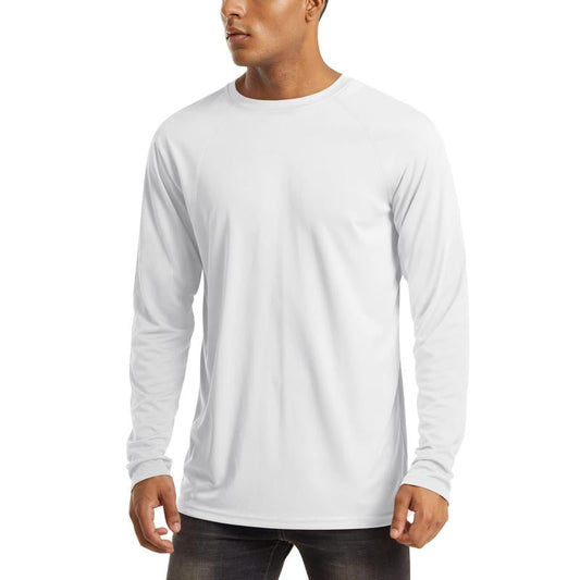 Men’s UPF 50+ Lightweight Quick-Dry Long Sleeve Sun Protection Shirt